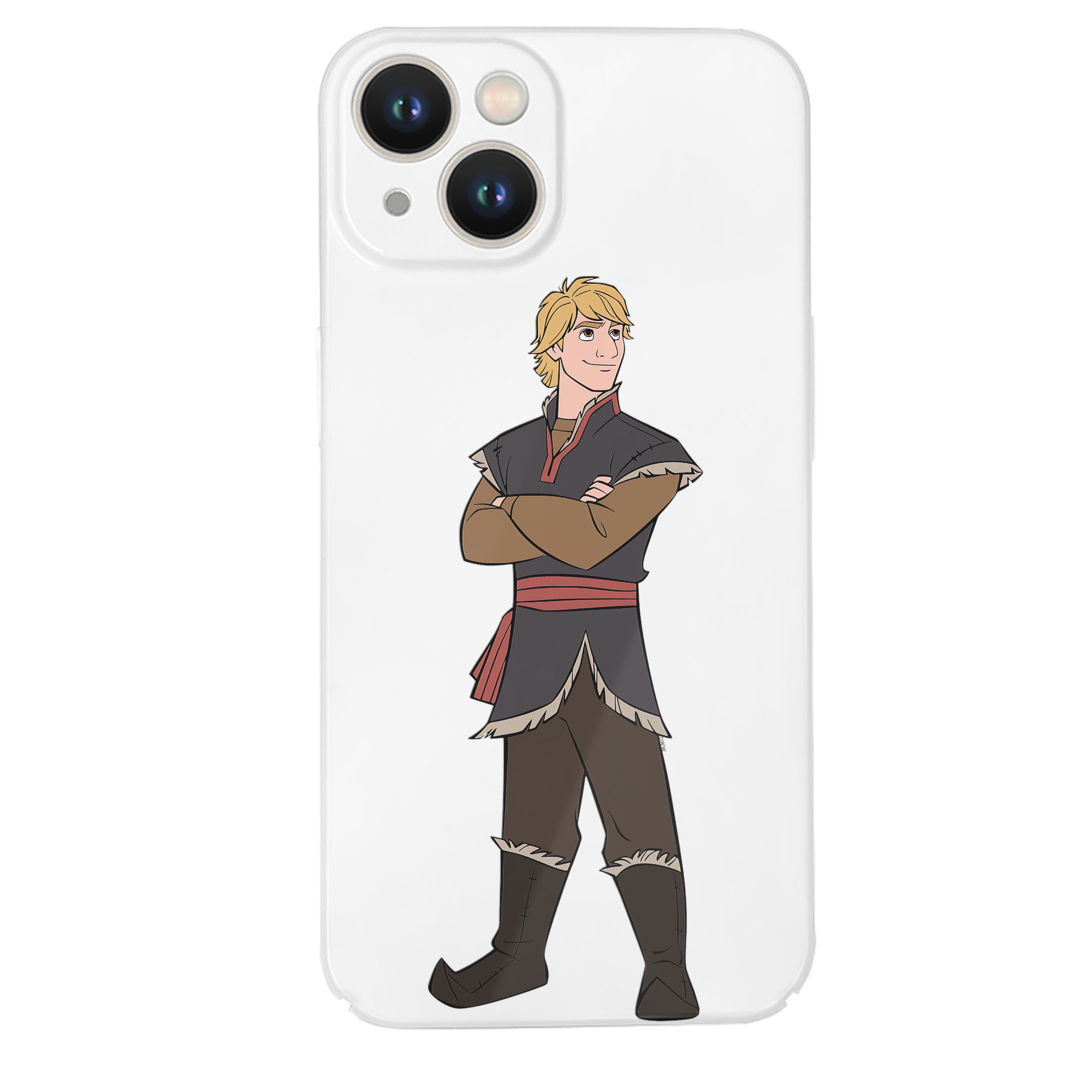 （画像用） アナと雪の女王 アンナ エルサ Frozen Anna Elsa 【iPhone 14シリーズ対応】ハードケース